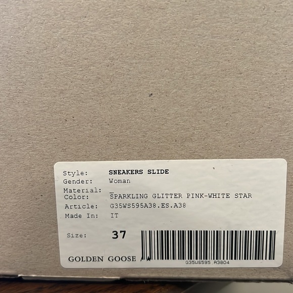 BNIB Golden Goose glitter all over slides - Picture 4 of 9